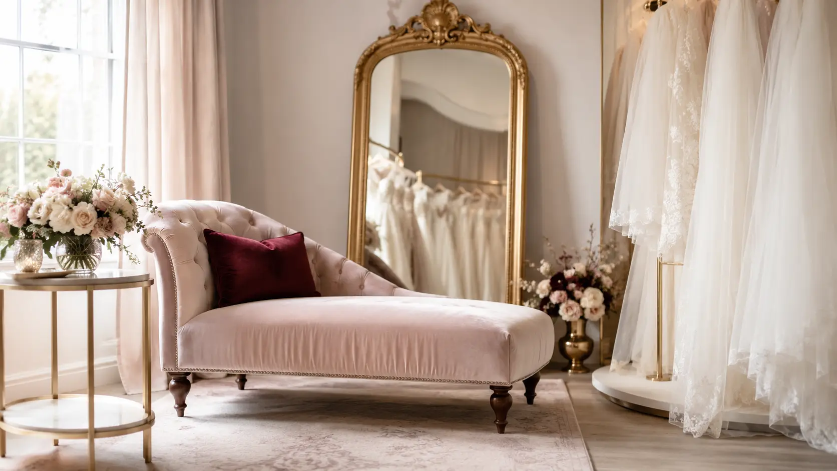 The Divine Bridal fitting suite